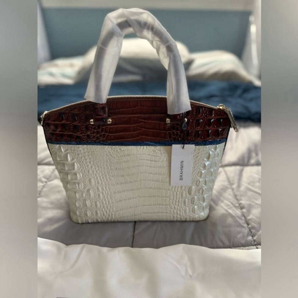 Brahmin Duxbury Satchel Daydream Montgomery NWT